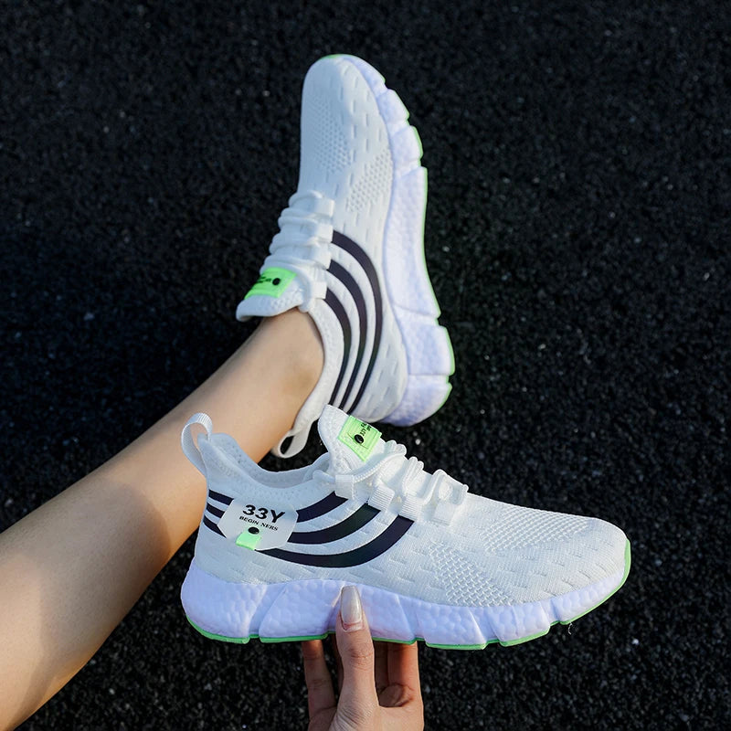 Chaussures de dehors Décontractées pour Homme, Baskets Légères et Respirantes, en Maille, de Course, d'Athlétisme, de Jogging, de Tennis, de Marche