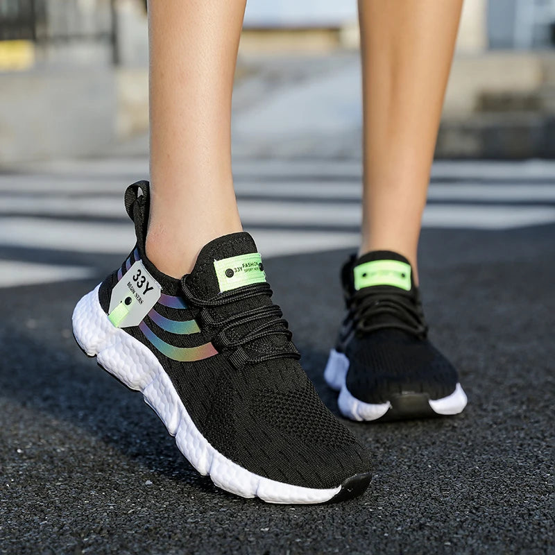 Chaussures de dehors Décontractées pour Homme, Baskets Légères et Respirantes, en Maille, de Course, d'Athlétisme, de Jogging, de Tennis, de Marche