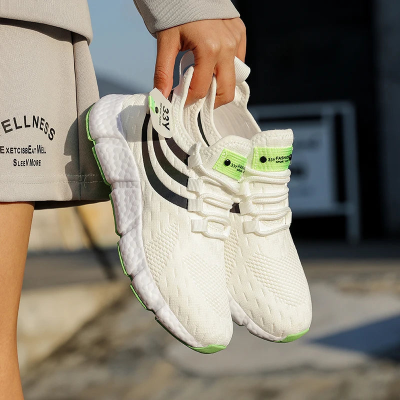 Chaussures de dehors Décontractées pour Homme, Baskets Légères et Respirantes, en Maille, de Course, d'Athlétisme, de Jogging, de Tennis, de Marche