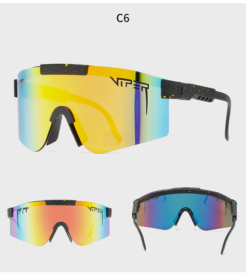 Lunettes de soleil de sport polarisées unisexes – Ski, Randonnée, Cyclisme & Plein air