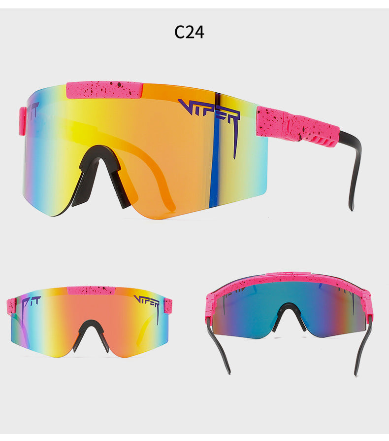 Lunettes de soleil de sport polarisées unisexes – Ski, Randonnée, Cyclisme & Plein air