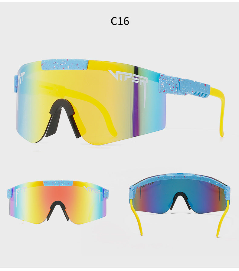 Lunettes de soleil de sport polarisées unisexes – Ski, Randonnée, Cyclisme & Plein air