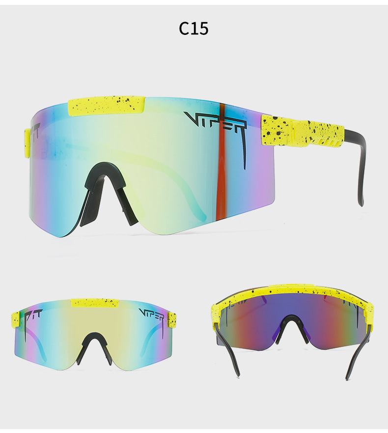 Lunettes de soleil de sport polarisées unisexes – Ski, Randonnée, Cyclisme & Plein air