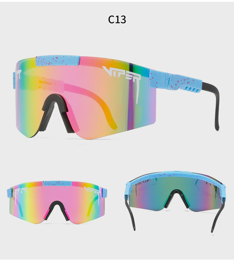 Lunettes de soleil de sport polarisées unisexes – Ski, Randonnée, Cyclisme & Plein air
