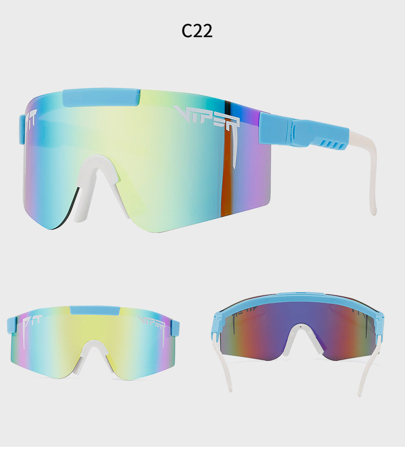 Lunettes de soleil de sport polarisées unisexes – Ski, Randonnée, Cyclisme & Plein air