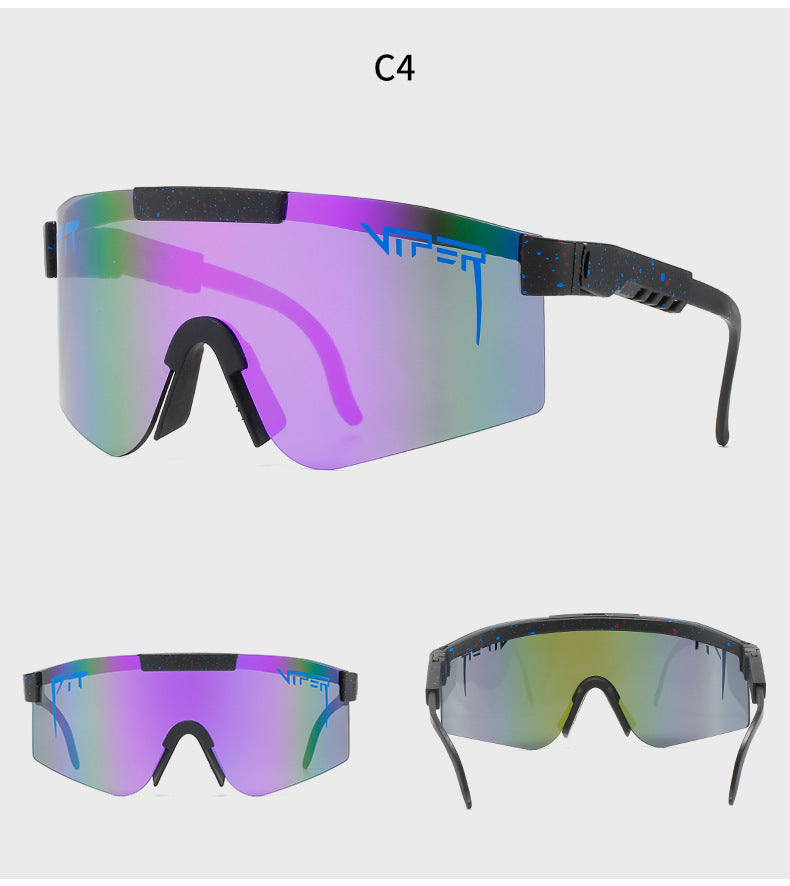 Lunettes de soleil de sport polarisées unisexes – Ski, Randonnée, Cyclisme & Plein air