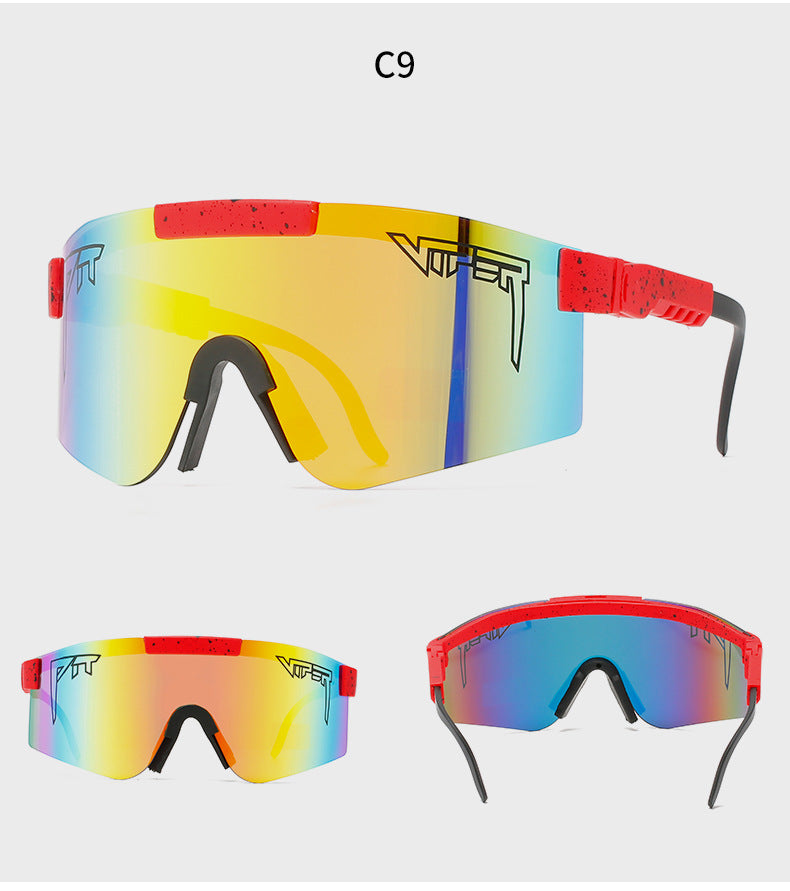 Lunettes de soleil de sport polarisées unisexes – Ski, Randonnée, Cyclisme & Plein air
