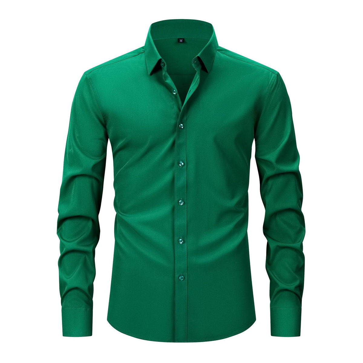 Chemises pour hommes grandes tailles, légères et extensibles, chemises à manches longues infroissables, cardigans/chemises à manches longues pour hommes