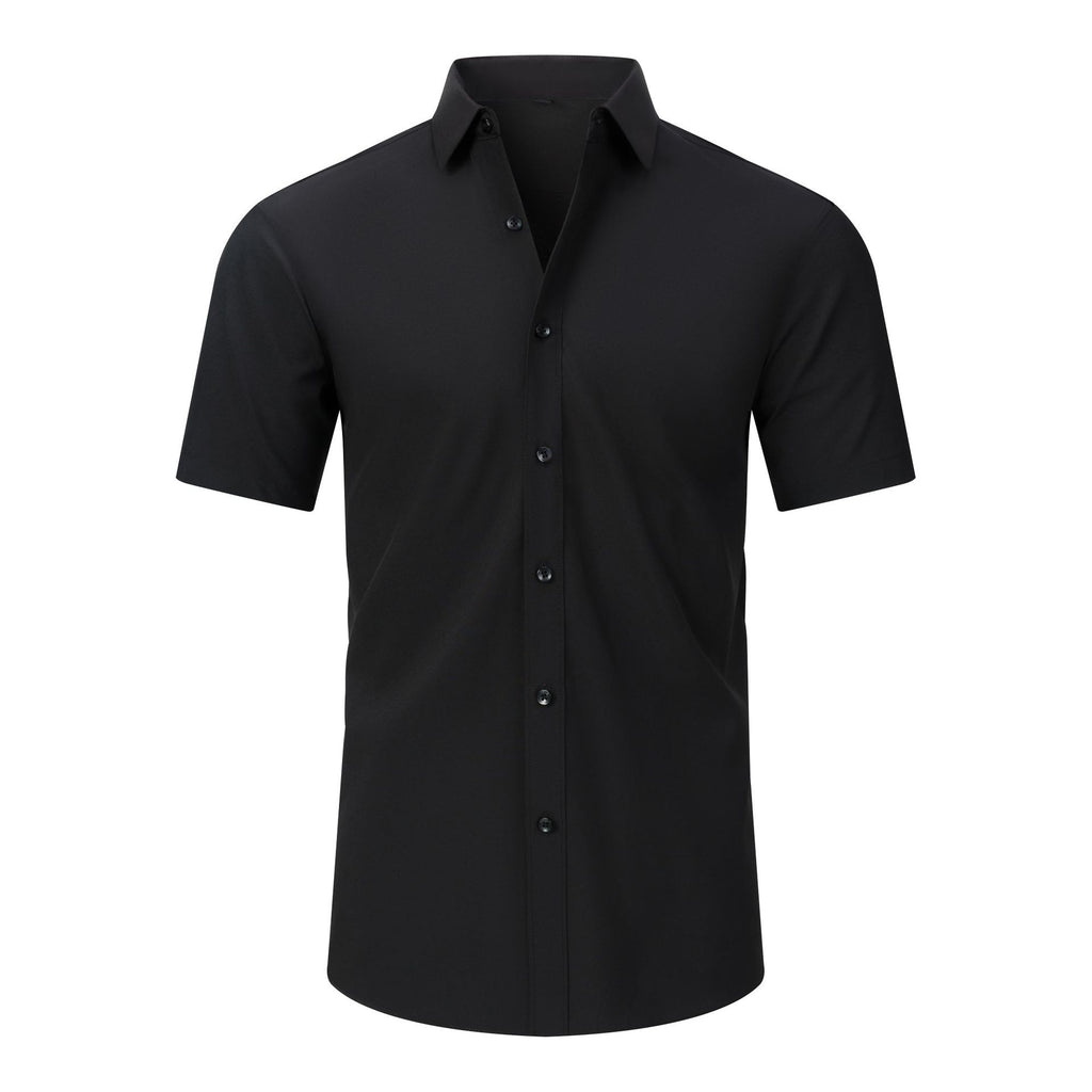 Chemises pour hommes grandes tailles, légères et extensibles, chemises à manches longues infroissables, cardigans/chemises à manches longues pour hommes