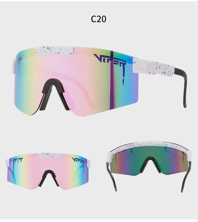 Lunettes de soleil de sport polarisées unisexes – Ski, Randonnée, Cyclisme & Plein air