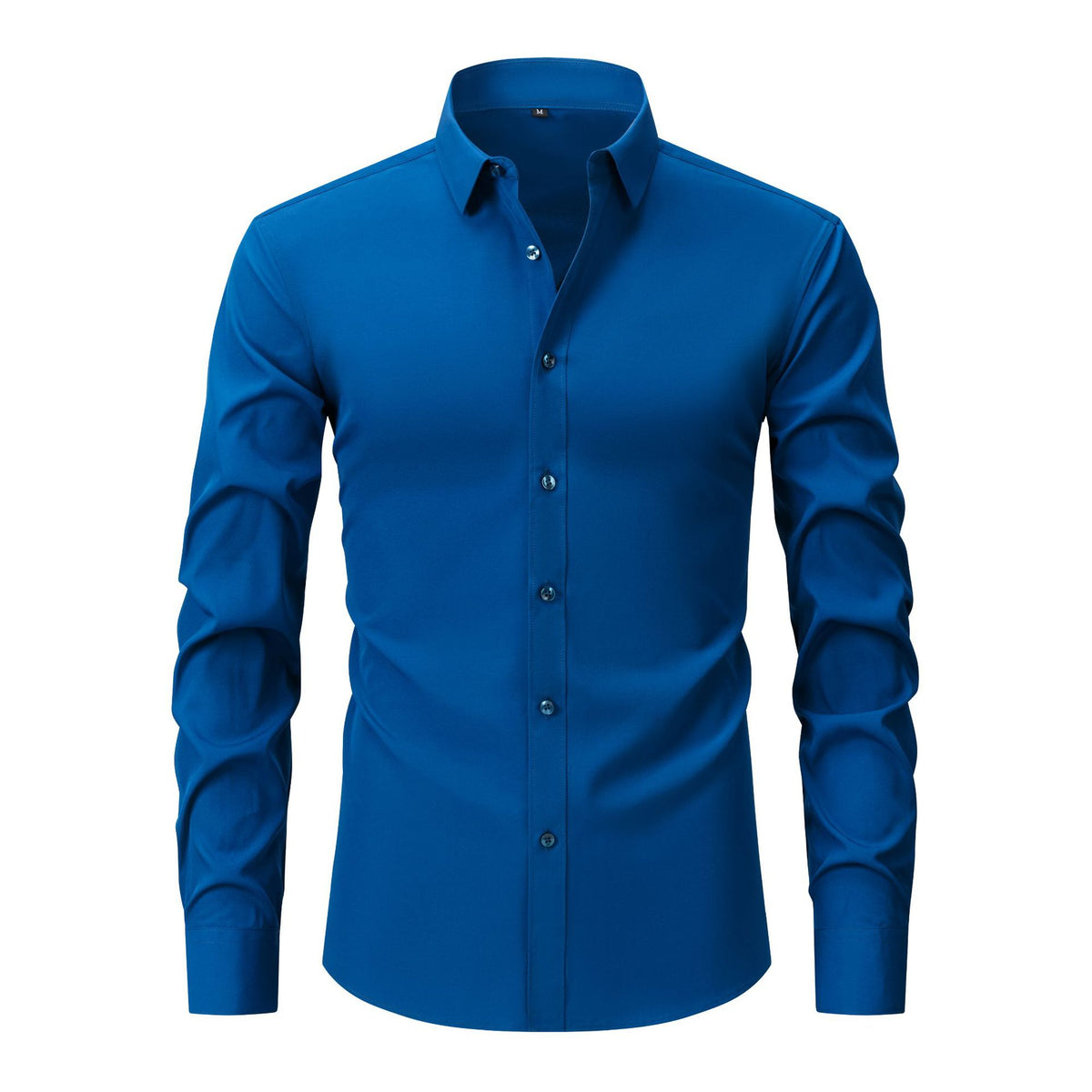 Chemises pour hommes grandes tailles, légères et extensibles, chemises à manches longues infroissables, cardigans/chemises à manches longues pour hommes