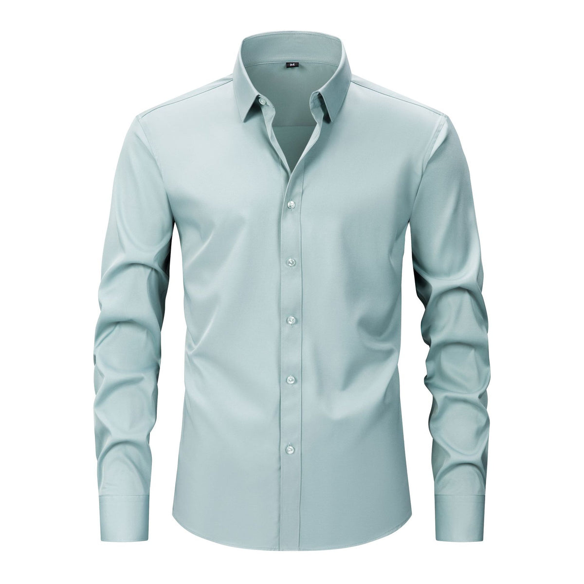 Chemises pour hommes grandes tailles, légères et extensibles, chemises à manches longues infroissables, cardigans/chemises à manches longues pour hommes