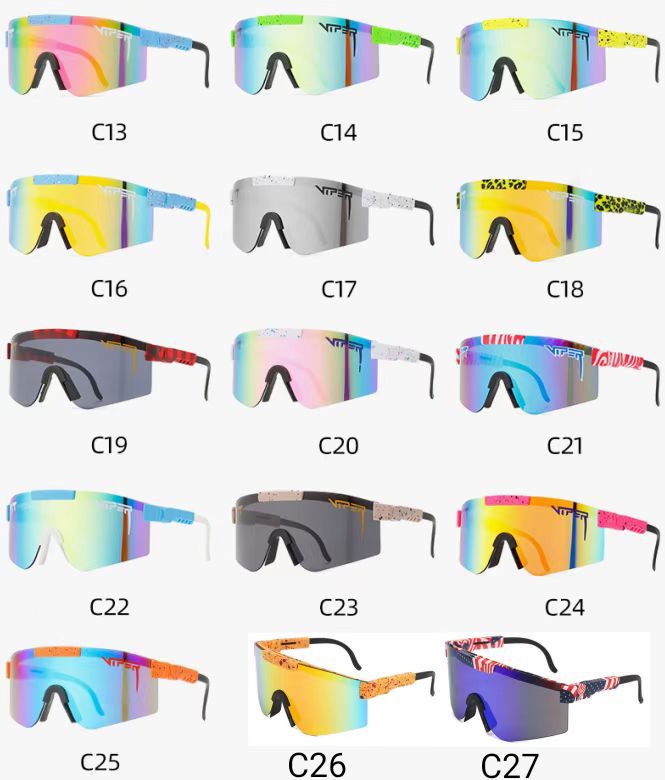 Lunettes de soleil de sport polarisées unisexes – Ski, Randonnée, Cyclisme & Plein air