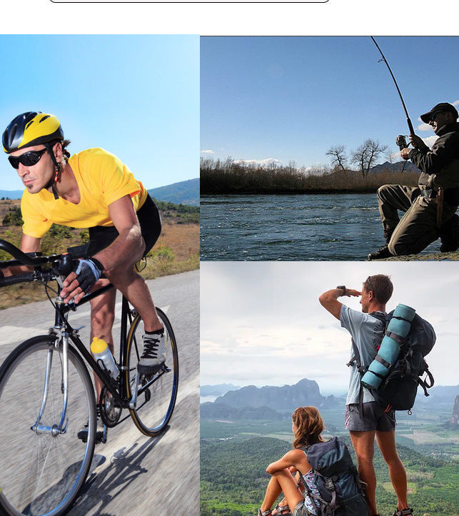 Lunettes de soleil de sport polarisées unisexes – Ski, Randonnée, Cyclisme & Plein air