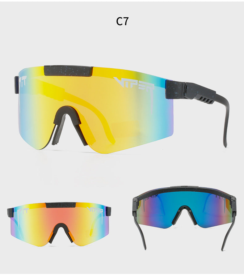 Lunettes de soleil de sport polarisées unisexes – Ski, Randonnée, Cyclisme & Plein air