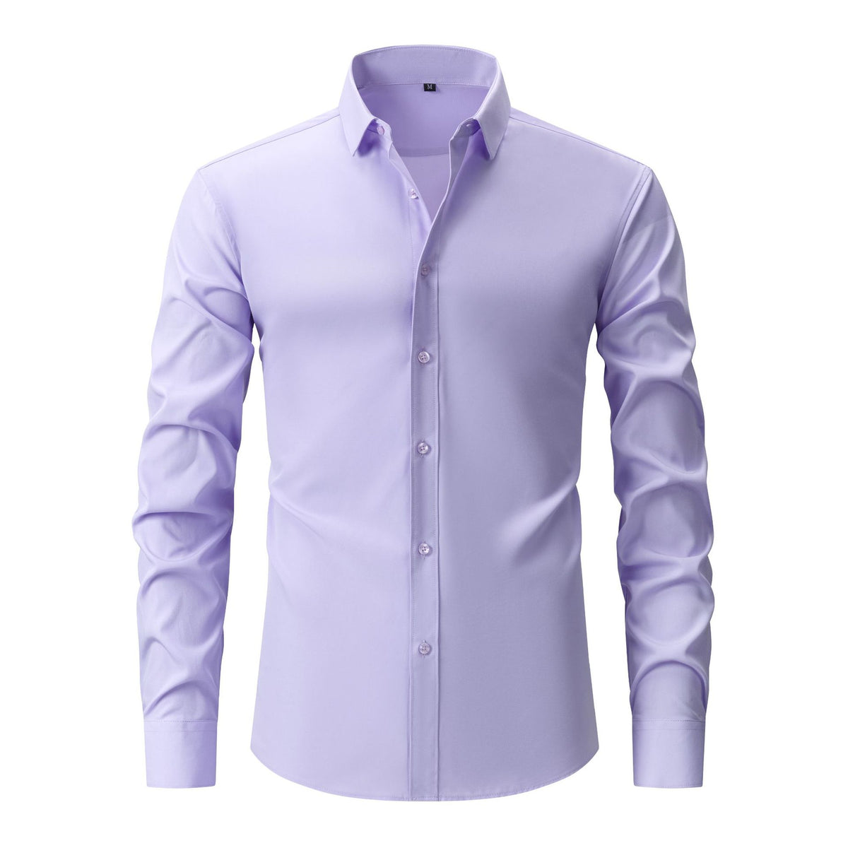 Chemises pour hommes grandes tailles, légères et extensibles, chemises à manches longues infroissables, cardigans/chemises à manches longues pour hommes