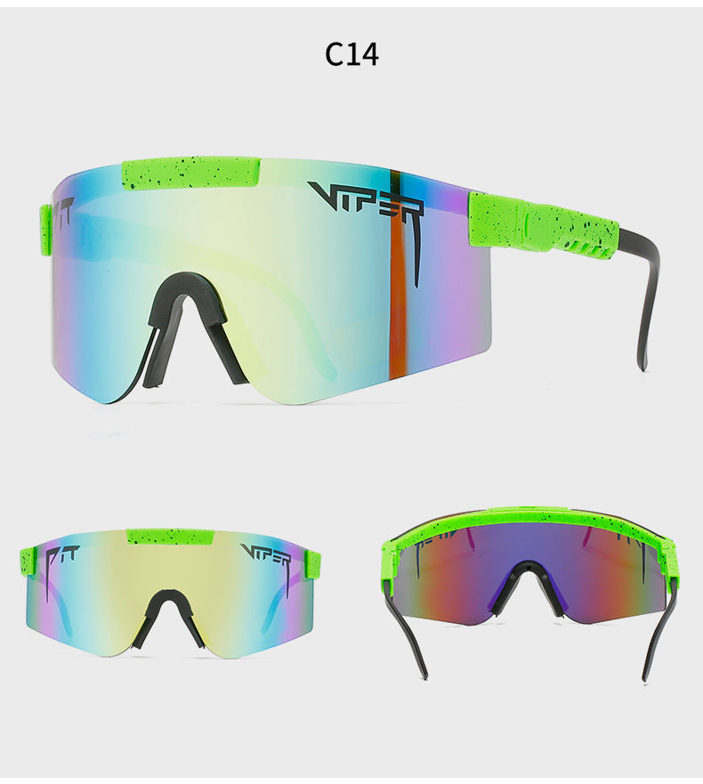 Lunettes de soleil de sport polarisées unisexes – Ski, Randonnée, Cyclisme & Plein air