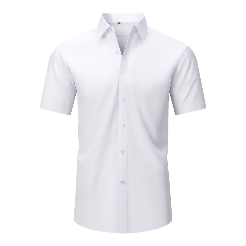Chemises pour hommes grandes tailles, légères et extensibles, chemises à manches longues infroissables, cardigans/chemises à manches longues pour hommes