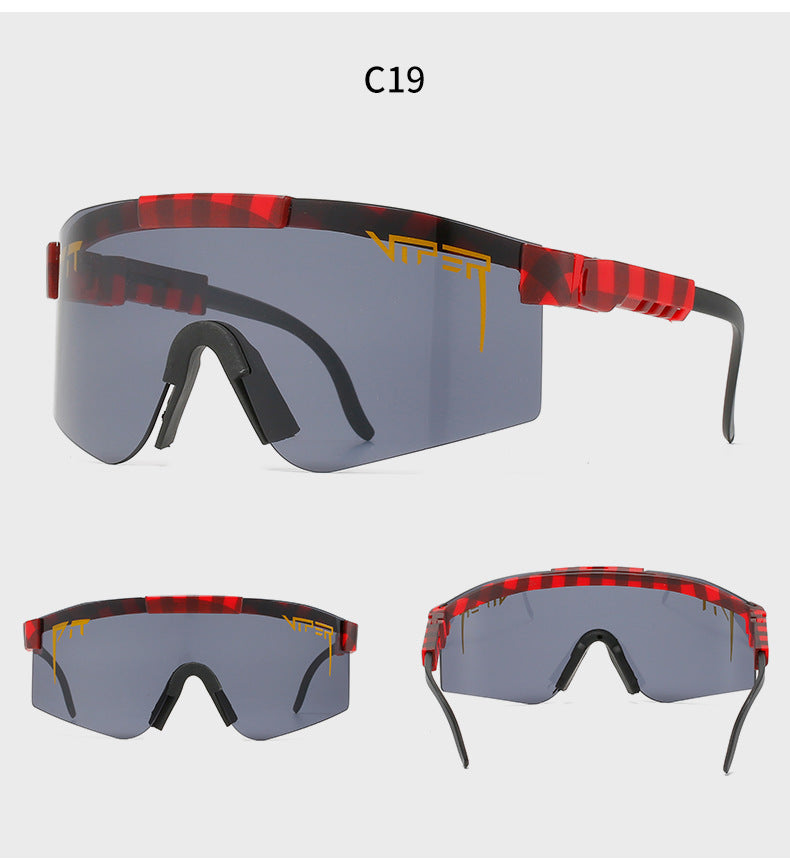 Lunettes de soleil de sport polarisées unisexes – Ski, Randonnée, Cyclisme & Plein air