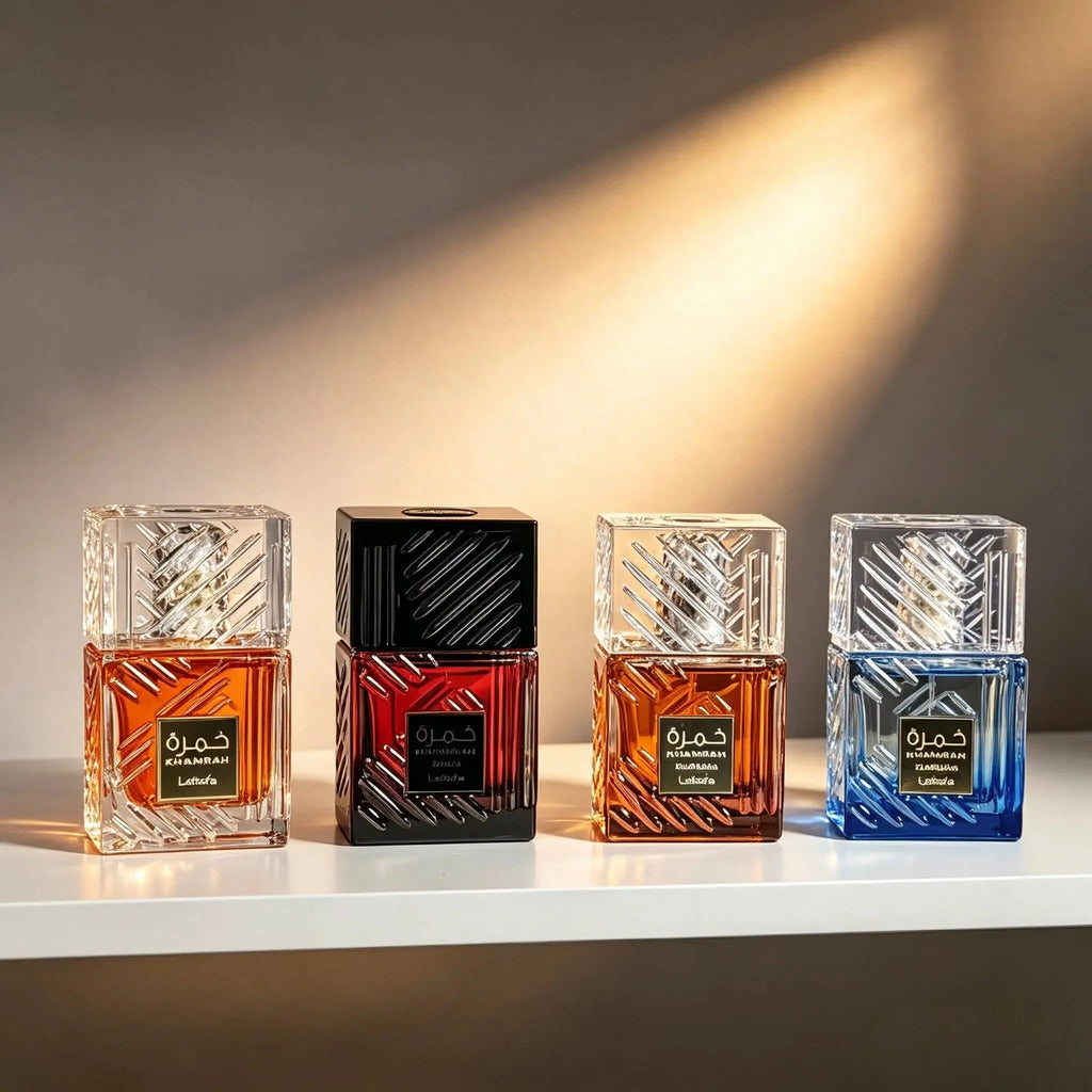 Parfum arabe original Khamrah 100 ml, senteur bois de santal et pin longue durée, Cologne de luxe unisexe