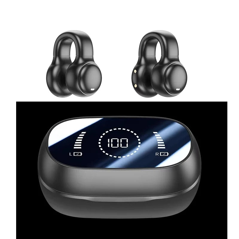 Écouteurs sans fil Lenovo Original M47, casque Bluetooth, écouteurs de recharge, écouteurs à conduction osseuse