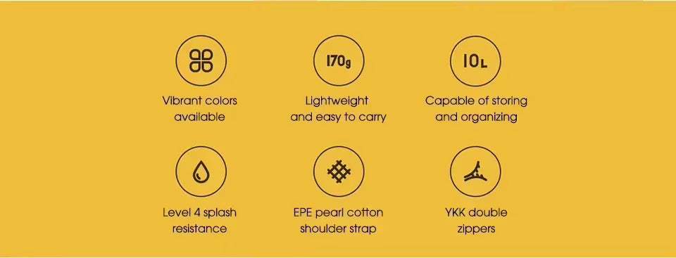 XIAOMI-Petit Sac à Dos Coloré Original Étanche pour Homme et Femme, pour Ordinateur Portable, Extérieur, Étanche, Étudiants