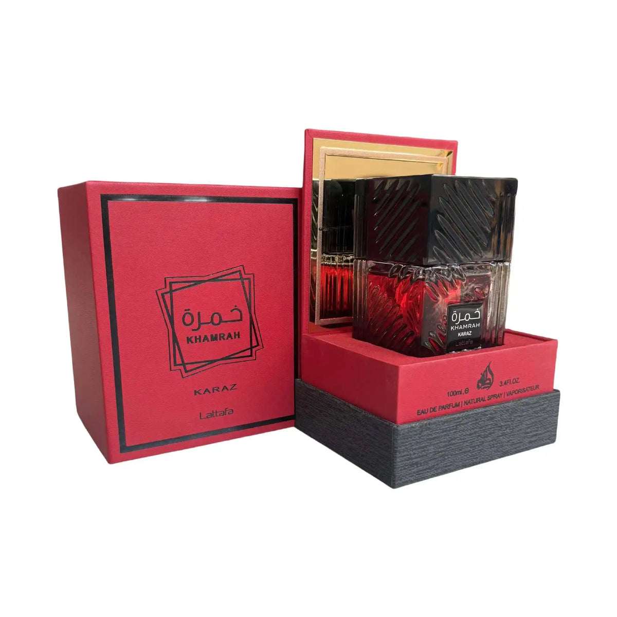 Parfum Khamrah unisexe de Dubaï, fragrance neutre, bois frais, parfum léger, parfum cuir, nouvelle fragrance tentation durable.