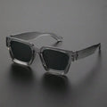 Lunettes de soleil unisexes à monture carrée en plastique, pour la photographie de rue et les voyages à la plage, accessoires de conduite