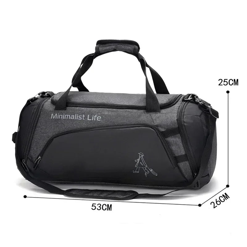 Sac de sport étanche, sac de Fitness Durable multifonctionnel, sac à main en plein fourre-tout