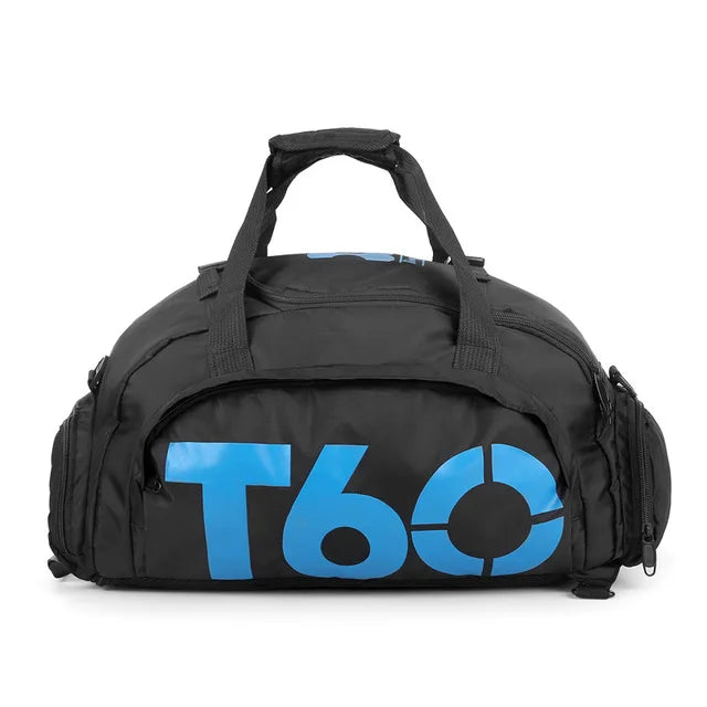 T60 sac de sport de gymnastique imperméables pour homme et femme molle Fitness sac à dos d'entraînement multifonctionnel voyage/bagages, sac à main à bandoulière