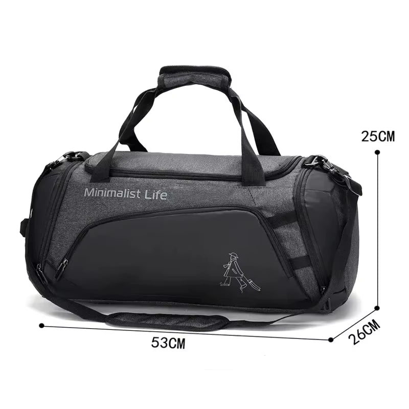 Sac de sport étanche, sac de Fitness Durable multifonctionnel, sac à main en plein fourre-tout