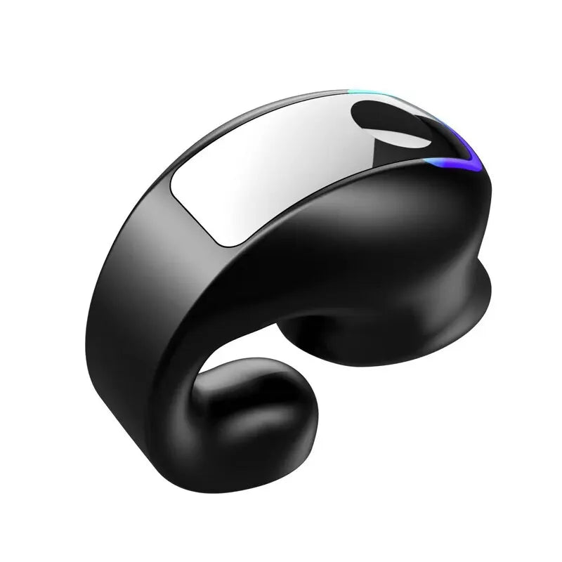 Écouteurs sans fil Bluetooth à conduction osseuse de haute qualité TWS, avec micro, pour le sport et réduction du bruit