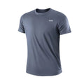 T-shirt à manches courtes pour homme, séchage rapide, évacuation de l'humidité, col rond, exercice d'entraînement, chemise de sport, gym