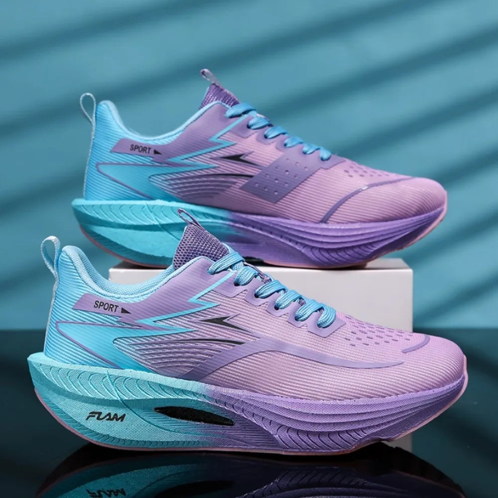 Chaussures de sport décontractées pour hommes et femmes, baskets respirantes légères en maille noire pour l'extérieur, chaussures de course athlétiques, chaussures de marche