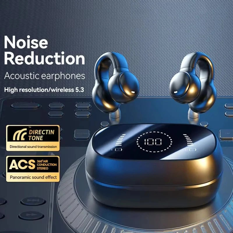 Écouteurs sans fil Lenovo Original M47, casque Bluetooth, écouteurs de recharge, écouteurs à conduction osseuse
