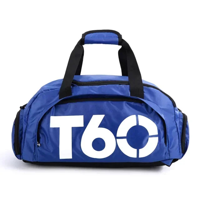 T60 sac de sport de gymnastique imperméables pour homme et femme molle Fitness sac à dos d'entraînement multifonctionnel voyage/bagages, sac à main à bandoulière