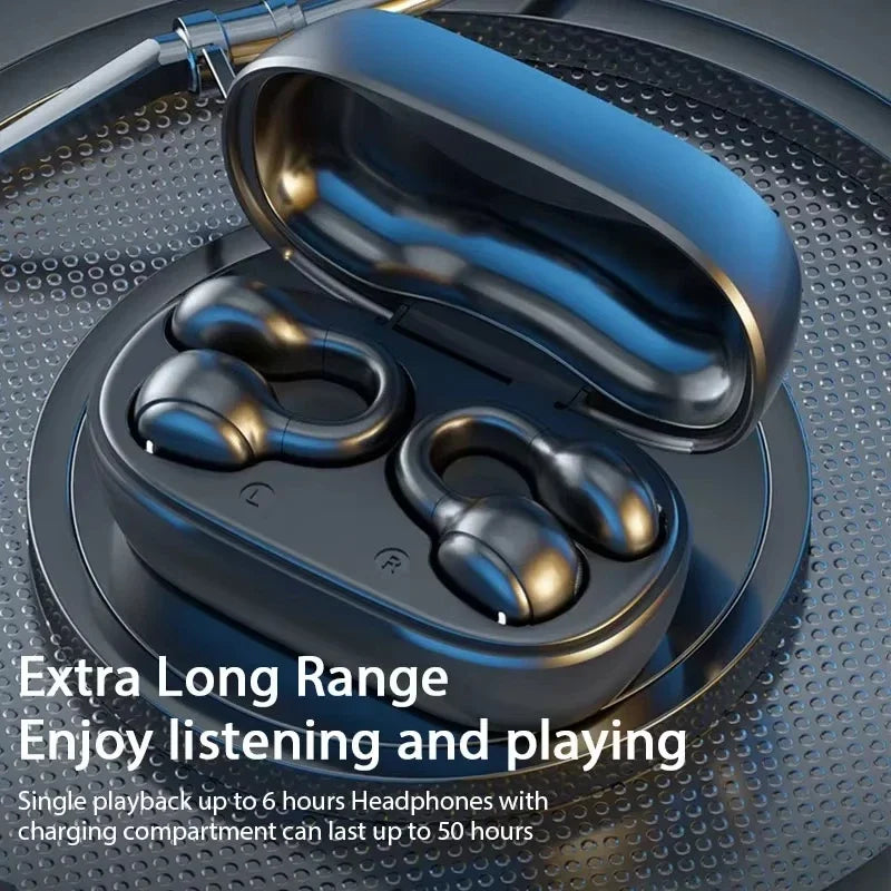 Écouteurs sans fil Lenovo Original M47, casque Bluetooth, écouteurs de recharge, écouteurs à conduction osseuse