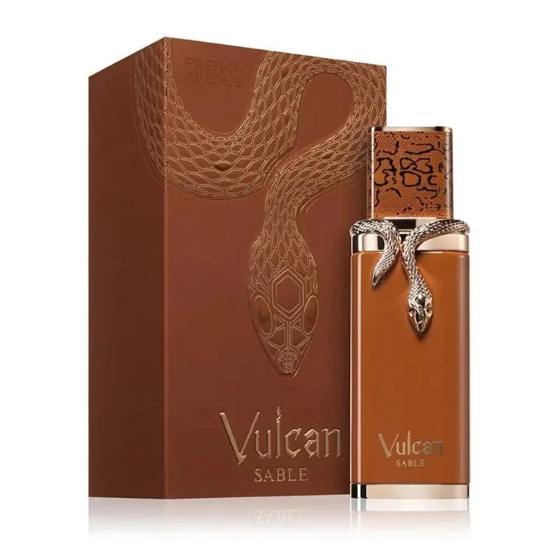 Parfum Vulcan Feu, unisexe et longue durée, parfum arabe du Moyen-Orient, Dubaï, Eau de Parfum de luxe