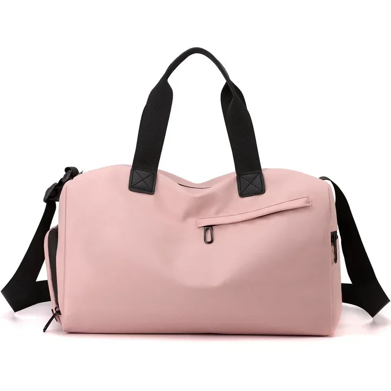Sac de sport de voyage, sac à bandoulière avec séparation sèche et humide, Yoga Fitness sac à dos de voyage sac pour hommes et femmes avec bagages étanche, sac à main de sport