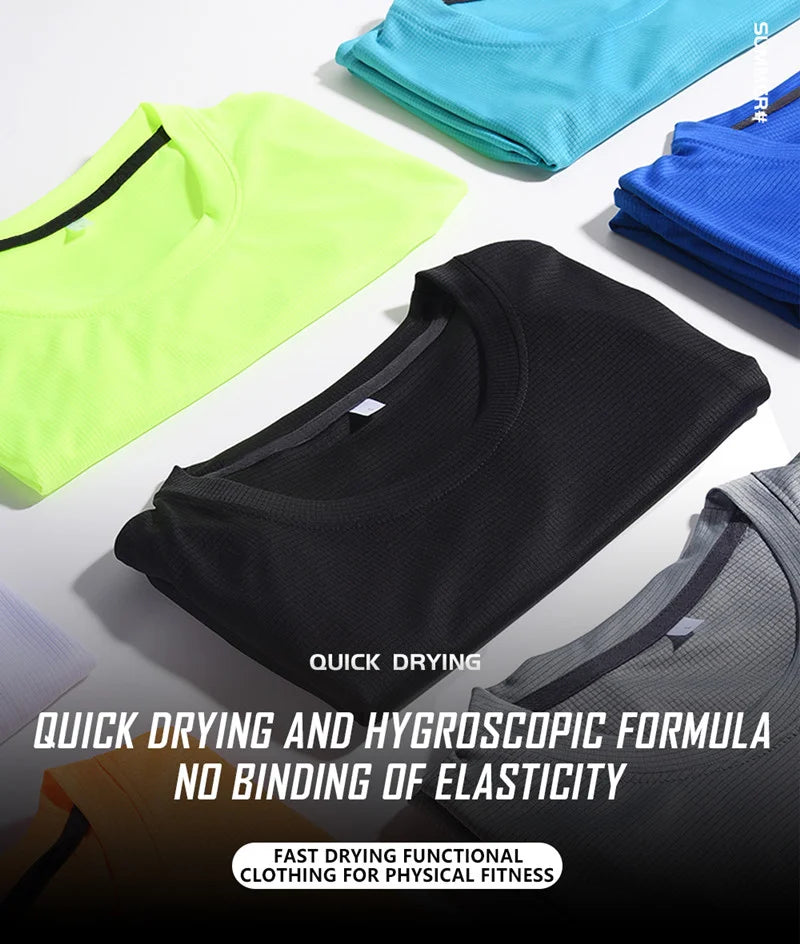 T-Shirt respirant à séchage rapide, hauts de sport, vêtements d'entraînement, T-Shirt à manches longues pour hommes, accessoires de course, de gymnastique, de Fitness