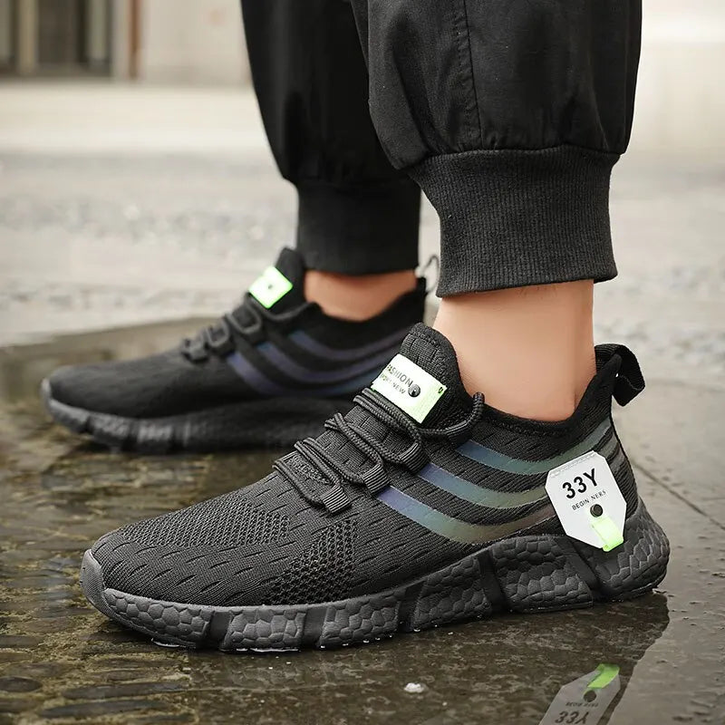 Chaussures de dehors Décontractées pour Homme, Baskets Légères et Respirantes, en Maille, de Course, d'Athlétisme, de Jogging, de Tennis, de Marche