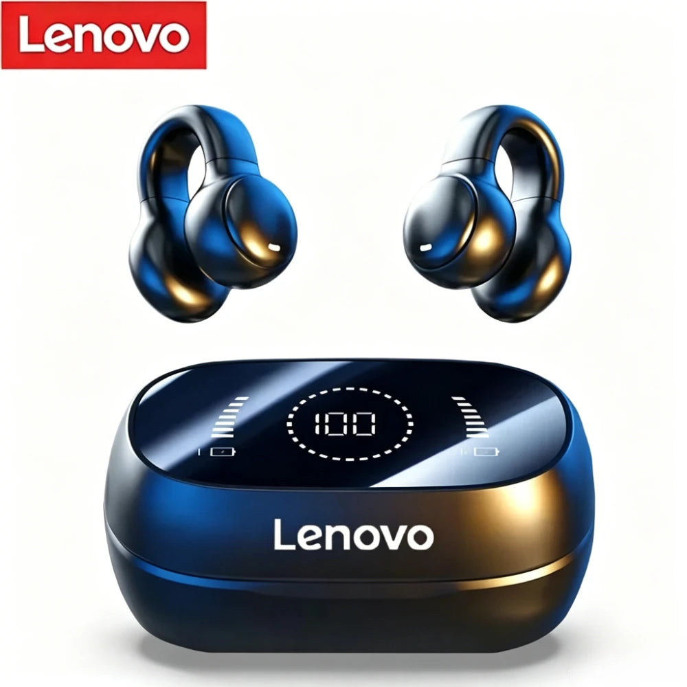 Écouteurs sans fil Lenovo Original M47, casque Bluetooth, écouteurs de recharge, écouteurs à conduction osseuse