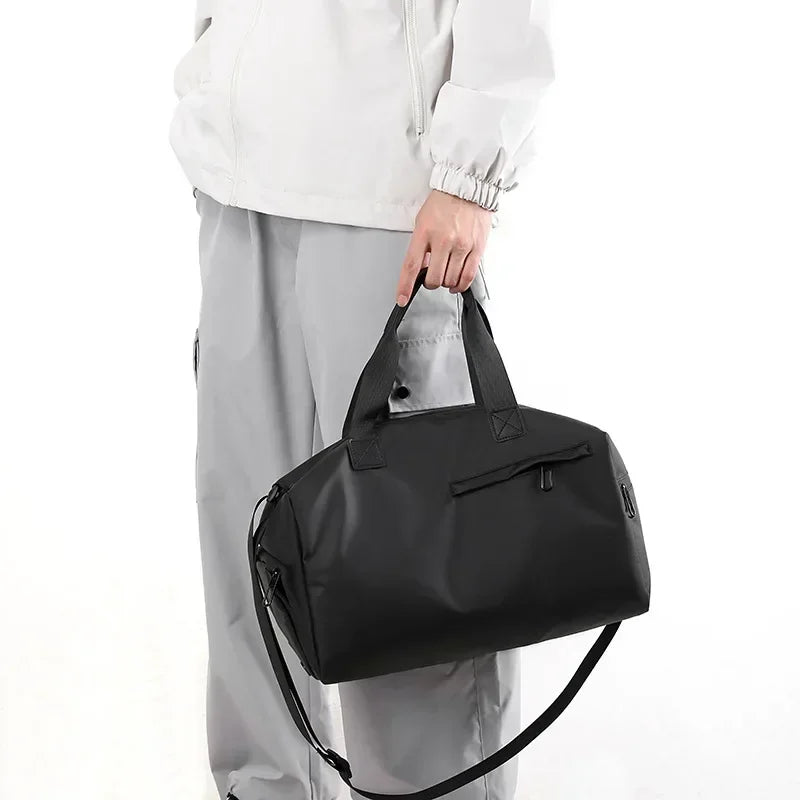 Sac de sport de voyage, sac à bandoulière avec séparation sèche et humide, Yoga Fitness sac à dos de voyage sac pour hommes et femmes avec bagages étanche, sac à main de sport