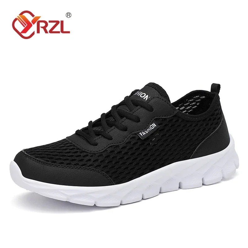 YRZL chaussures pour hommes baskets légères de haute qualité respirant en plein air athlétique Jogging Sport course marche homme chaussures