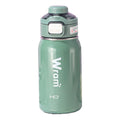 Gourde portable Wram en acier inoxydable, ouverture étanche